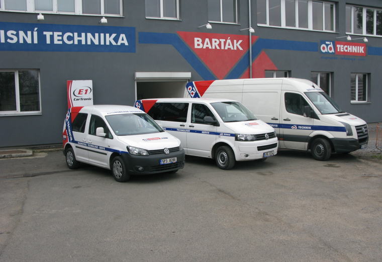 Otevření pobočky na Bodalci - původní flotila