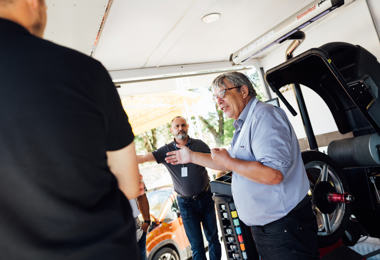 Jan Ostrý a Josef Hruška na setkání Stellantis - Konopiště 2024