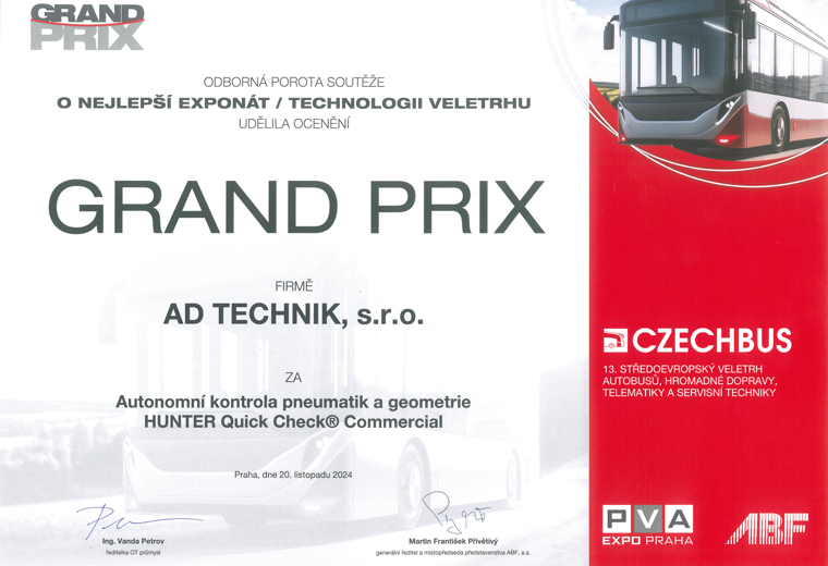 Czechbus 2024 - cena Grand Prix