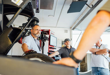 Jan Ostrý - hlavní organizátor předváděcích akcí