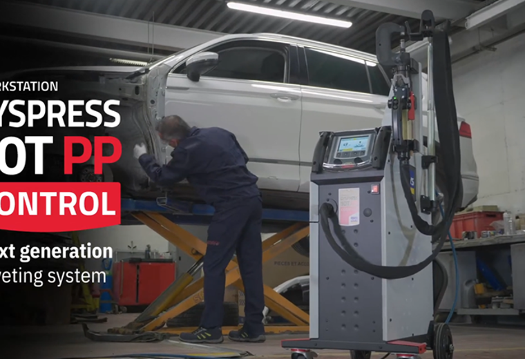 Next generation riveting machine : Workstation Gyspress 10T PP Control