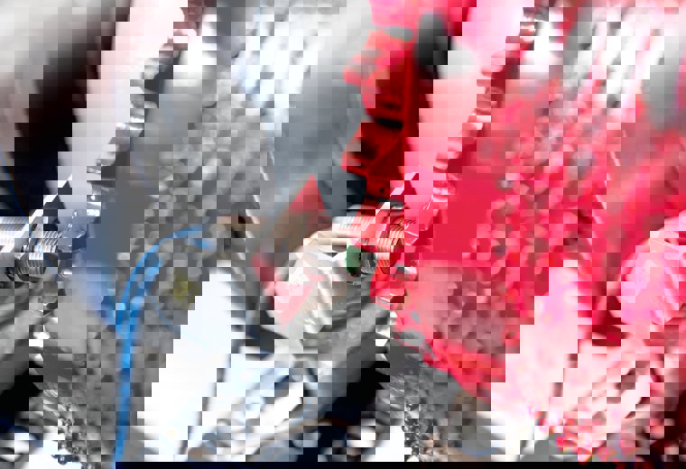 Schlupfueberwachung mittels Sensor