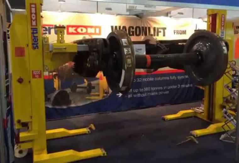 Stertil-Koni Mobile Column RF (Rail Freight) WAGONLIFT