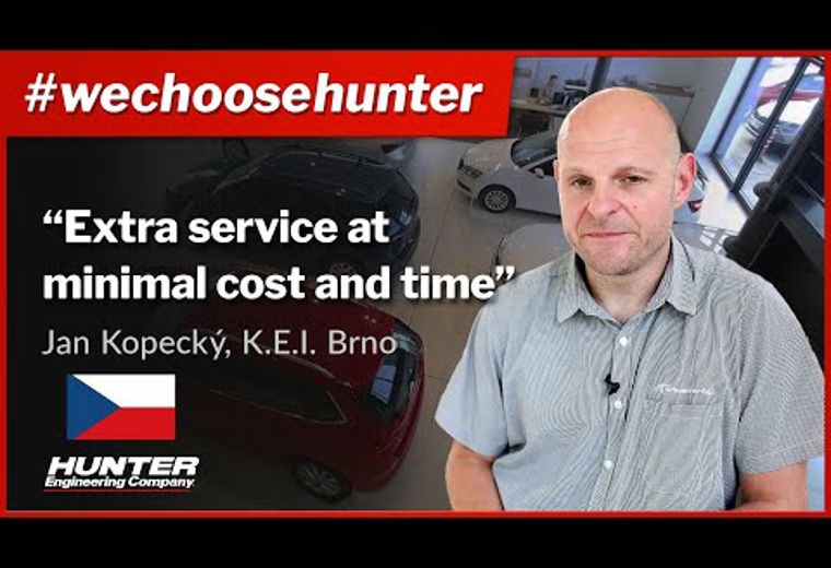 Hunter Quick Check Drive v K.E.I. Brno