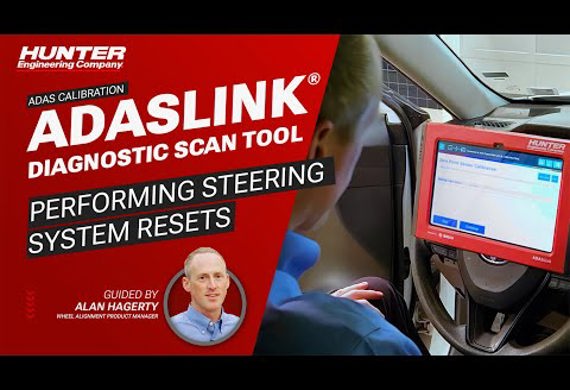  ADASLink® Diagnostic Scan Tool: Performing Steering System Resets
