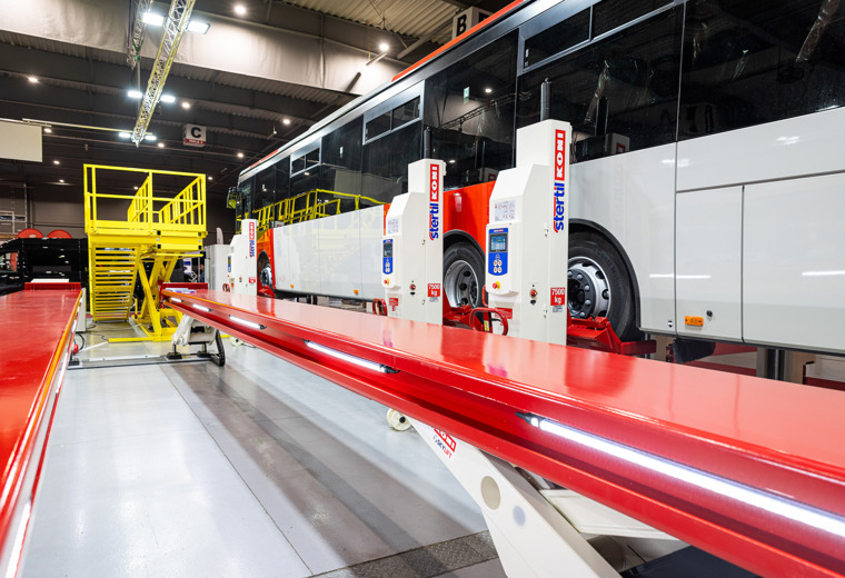 Czechbus 2024 - zvedák Stertil-Koni Skylift