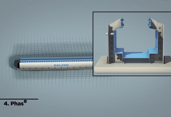 Balzer MSG 102 - montáž